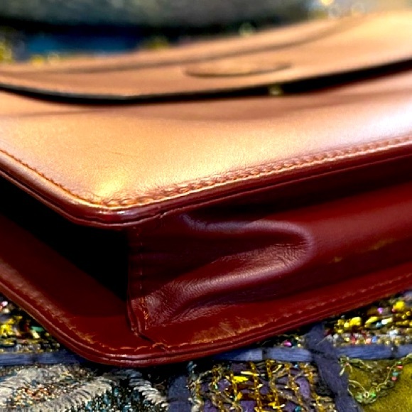 Cartier Vintage large beautiful smooth leather Clutch excellent condition - Picture 3 of 10